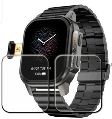 AHWAVEEDA Impossible Screen Guard for FIRE -BOLTT SNAPP 4G SMART WATCH SCREEN GUARD (PACK OF 2)(Pack of 2)