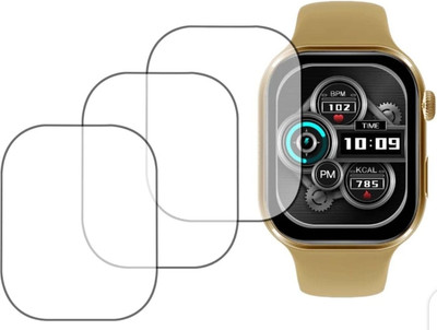 DB Impossible Screen Guard for FIRE -BOLTT BRILLIA SMART WATCH SCREEN GUARD ( PACK OF 3)(Pack of 3)