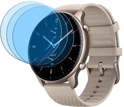SOMTONE Impossible Screen Guard for Amazfit GTR 2 New Version Smartwatch(Pack of 3)