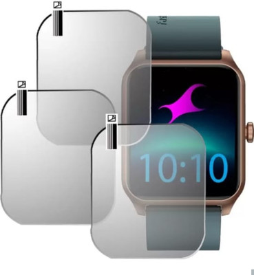 KHWABEEDA Impossible Screen Guard for FASTRACK REFLEX BEAT SMART WATCH ( PACK OF 3)(Pack of 3)