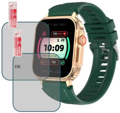 DOWRVIN Impossible Screen Guard for ALT HUNK 1.96 BT CALLING SMART WATCH (PACK OF 2)(Pack of 2)