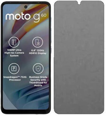 Kiksell Edge To Edge Tempered Glass for KS-Matte-NOV23-Motorola G60(Pack of 1)