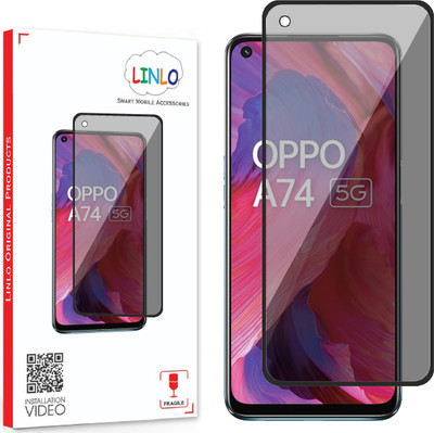 LINLO Impossible Screen Guard for Oppo A74 5G/F19/A96/F19 Pro/F19s/F21 Pro(Pack of 1)