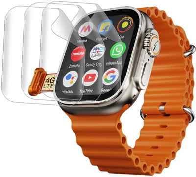 FINCH Impossible Screen Guard for Fire Boltt Oracle WristPhone, Oracle smartWatch, Fire boltt Oracle Watch(Pack of 2)