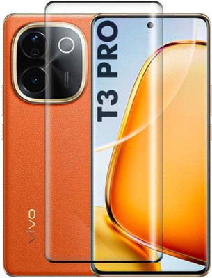 Jics Impossible Screen Guard for VIVO T3 PRO 5G UV Tempered Glass(Pack of 1)
