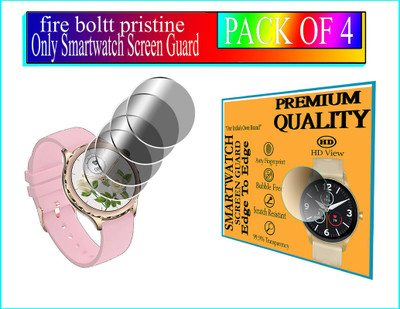 daffin Impossible Screen Guard for Fire-Boltt Pristine(Pack of 4)