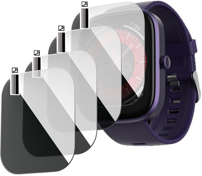 HIDEOUS Impossible Screen Guard for boAt Ultima Chronos(Pack of 4)