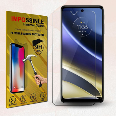 Enlinea Impossible Screen Guard for Moto G51 Glossy Screen Protector, Motorola Moto G51(Pack of 1)
