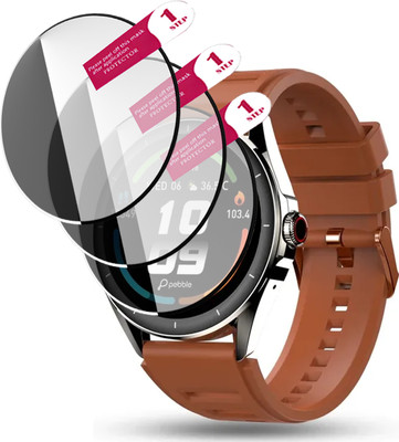 daffin Impossible Screen Guard for Pebble Cosmos Valor(Pack of 3)