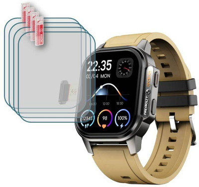 DOWRVIN Impossible Screen Guard for Fire Boltt Snapp 4G SmartWatch(Pack of 4)