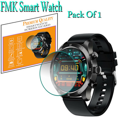 daffin Impossible Screen Guard for FMK Smart Watch(Pack of 1)