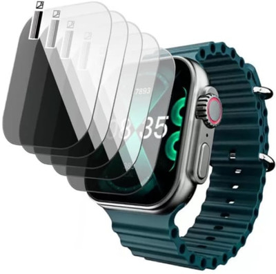 KHWABEEDA Impossible Screen Guard for BOAT WAVE GENESIS PRO 1.96 SMART WATCH SCREEN GUARD (PACK OF 5)(Pack of 5)