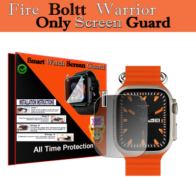 daffin Impossible Screen Guard for Fire-Boltt Warrior(Pack of 1)