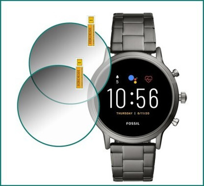 Aleena Impossible Screen Guard for Fossil Gen 5 Carlyle WATCH 0.494(Pack of 2)