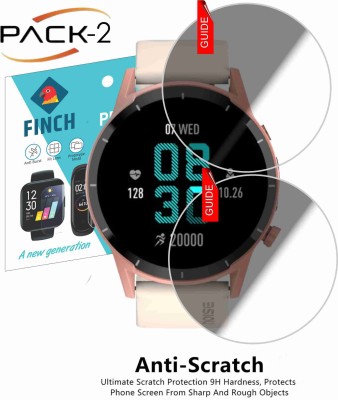 KANCHA Impossible Screen Guard for NOISEFIT CORE 2 BUZZ SMART WATCH(Pack of 2)