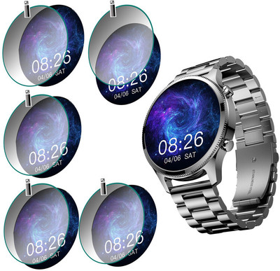HIDEOUS Impossible Screen Guard for NOISEFIT HALO PLUS(Pack of 5)