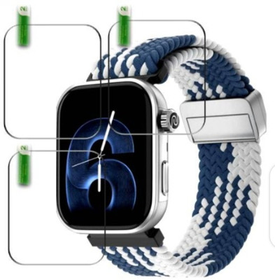 DB Impossible Screen Guard for NOISE PRO 6 1.85 SMART WATCH SCREEN GUARD (PACK OF 3)(Pack of 3)