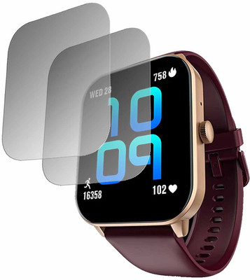 YCHROZE Impossible Screen Guard for Noise ColorFit Qube 2(Pack of 2)