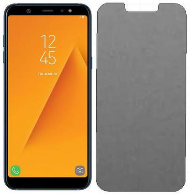 Navyabhii Tempered Glass Guard for Samsung Galaxy A6 Plus(Pack of 1)