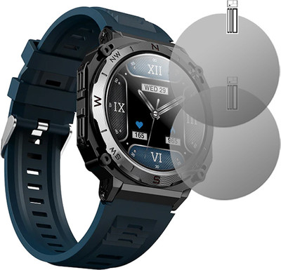 DOUMOF Impossible Screen Guard for boAt Enigma X500 SMARTWATCH(Pack of 2)