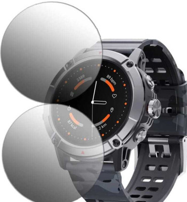 ZIDZEE Impossible Screen Guard for AMBRANE CREST PRO SMART WATCH SCREEN GUARD TEMPERED GLASS (PACK OF 2)(Pack of 2)