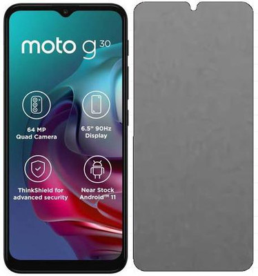 Snap Impossible Screen Guard for Compatible for Matte-NOV23-Motorola G30(Pack of 1)