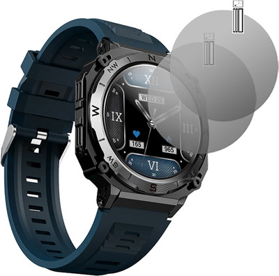 DOUMOF Impossible Screen Guard for boAt Enigma X500 SMARTWATCH(Pack of 2)