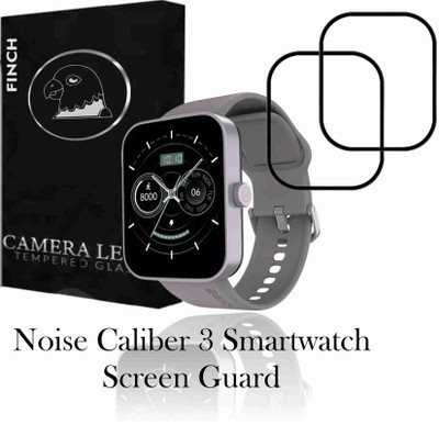 FINCH Impossible Screen Guard for NOISE COLORFIT CALIBER 3 SAMRTWATCH(Pack of 2)
