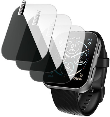 daffin Impossible Screen Guard for Motorola Moto Watch 200(Pack of 3)