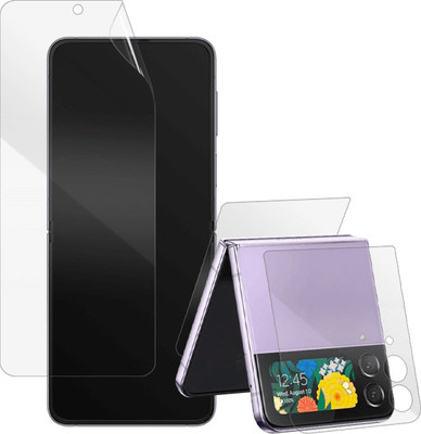Mishra Front and Back Screen Guard for Samsung Galaxy Z Flip 4(Pack of 1)
