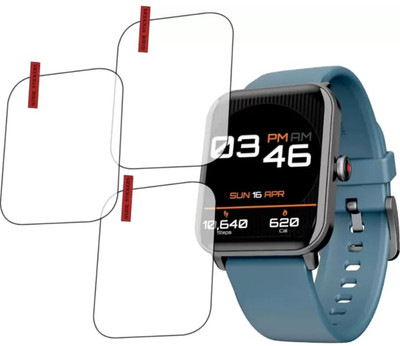 DOWRVIN Impossible Screen Guard for BOAT WAVE FURY SMART WATCH ( PACK OF 3)(Pack of 3)