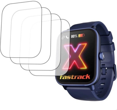 DOWRVIN Impossible Screen Guard for FASTRACK REVOLTT X SMART WATCH SCREEN GUARD ( PACK OF 4)(Pack of 4)