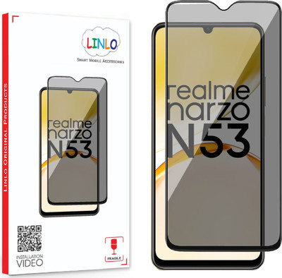 LINLO Impossible Screen Guard for Realme Narzo N53(Pack of 1)