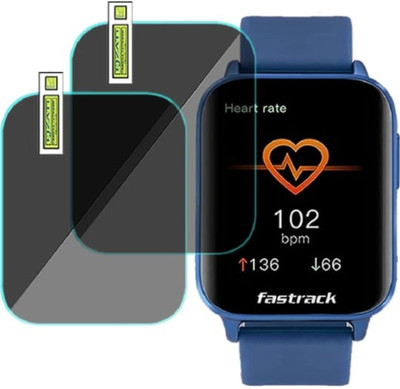 DOWRVIN Impossible Screen Guard for Fastrack Reflex smartwatch screen guard( pack of 2)(Pack of 2)