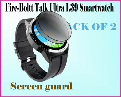 HIDEOUS Impossible Screen Guard for Fire-Boltt Talk Ultra(Pack of 2)