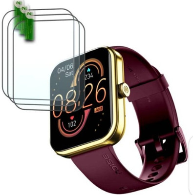 ZIDZEE Impossible Screen Guard for NOISE COLORFIT PULSE 3 SMART WATCH SCREEN GUARD (PACK OF 3)(Pack of 3)