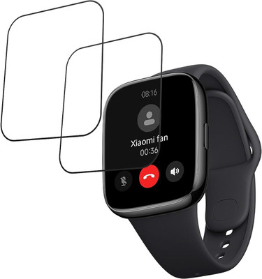 AHWAVEEDA Impossible Screen Guard for Clear View Best Fit Smartwatch Screen protector for Xiaomi Redmi Watch 3 Active(Pack of 2)
