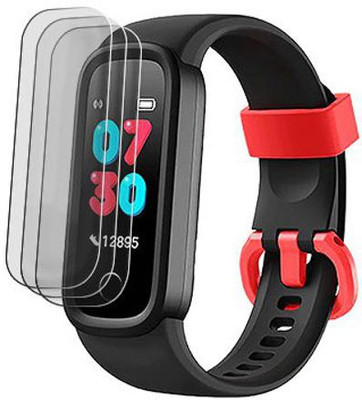 SOMTONE Impossible Screen Guard for Noise Champ Kids smartband(Pack of 3)