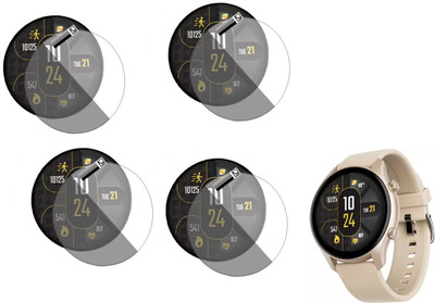 HIDEOUS Impossible Screen Guard for boAt Lunar Call Plus(Pack of 4)