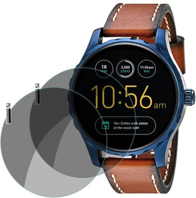 DOWRVIN Impossible Screen Guard for Fossil Q Marshal smartwatch screen guard ( pack of 2)(Pack of 2)