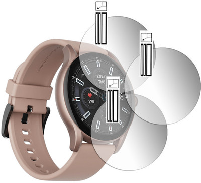 YCHROZE Impossible Screen Guard for boAt Lunar Connect Ace SCREEN(Pack of 3)