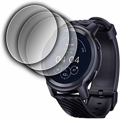 YCHROZE Impossible Screen Guard for Motorola Moto Watch 100(Pack of 3)