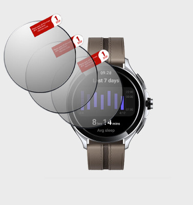 daffin Impossible Screen Guard for Xiaomi Watch 2 Pro(Pack of 3)