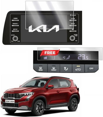 Zealsy Impossible Screen Guard for KIA SONET FACELIFT HTK / HTK PLUS / HTX 8 INCH Infotainment System(Pack of 1)