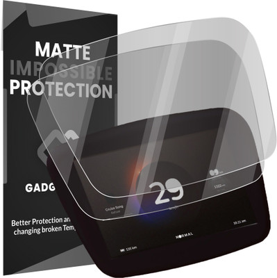 Gadget Glow Impossible Screen Guard for Ola S1 Pro, OLA S1, OLA EV S1 PRO, OLA EV S1, Edge to Edge Matte Guard(Pack of 2)