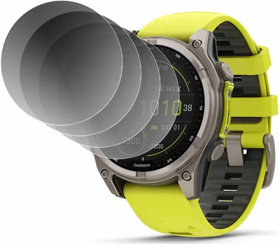 HIDEOUS Impossible Screen Guard for Garmin Fenix 8 Solar(Pack of 4)