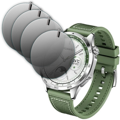 HIDEOUS Impossible Screen Guard for Huawei Watch GT 4 46mm(Pack of 4)
