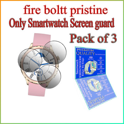 daffin Impossible Screen Guard for Fire-Boltt Pristine(Pack of 3)