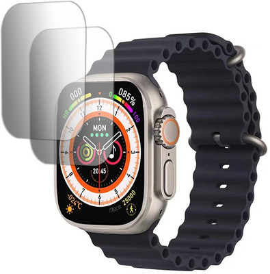 DOUMOF Impossible Screen Guard for IBS Ultra Seris 8 SMARTWATCH(Pack of 2)