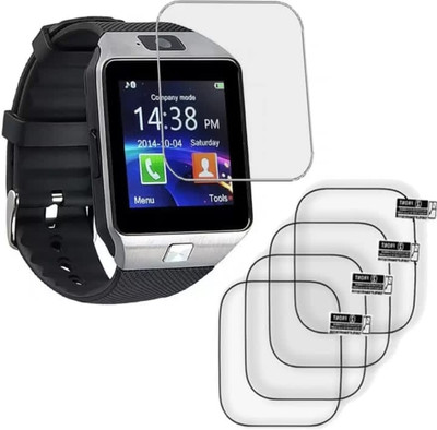 KHWABEEDA Impossible Screen Guard for Infinix Bluetooth smart watch screen guard (pack of 4)(Pack of 4)